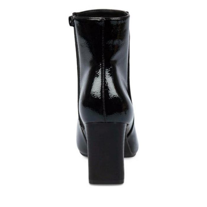Bottines Sinéquanone Noir Vernis fermeture éclair Femme Taille 39 - photo numéro 6