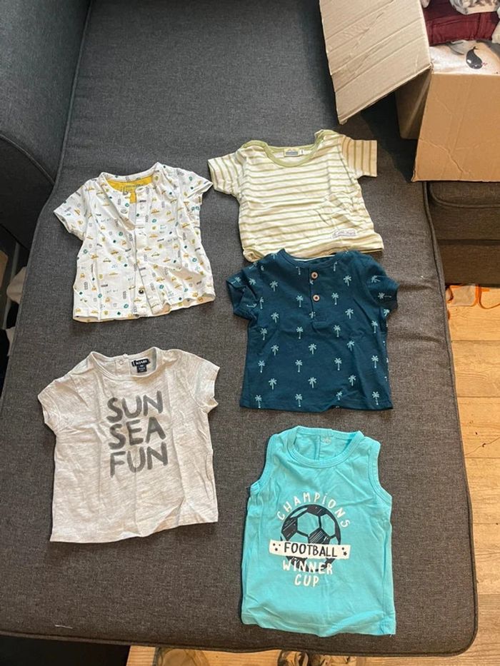 Lot de Tee-shirt / debardeur 3