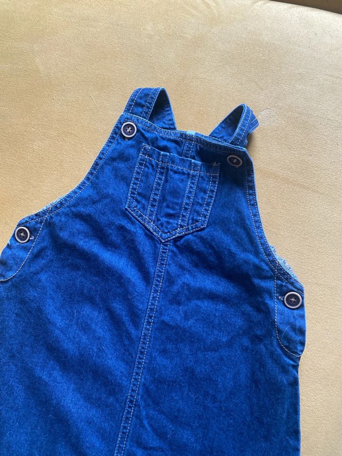 Salopette robe en jean 5 ans - photo numéro 2