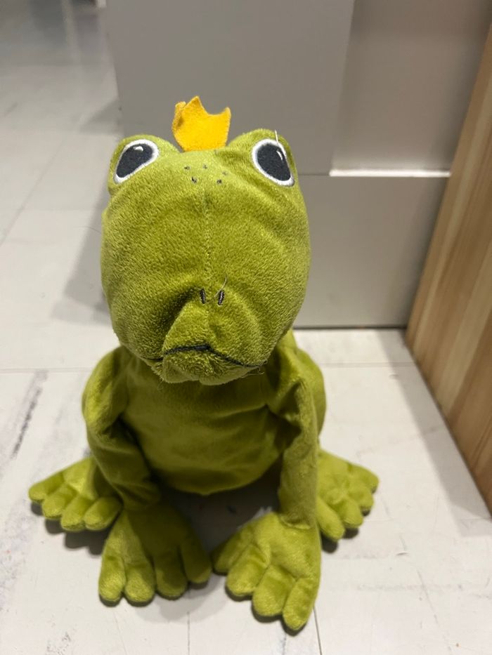 Peluche reversible prince et la grenouille ikea - photo numéro 6