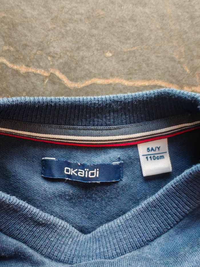Sweat bleu Sea Protect Okaïdi 5 ans - photo numéro 3