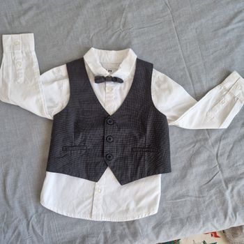 Chemise et gilet pour cérémonie 