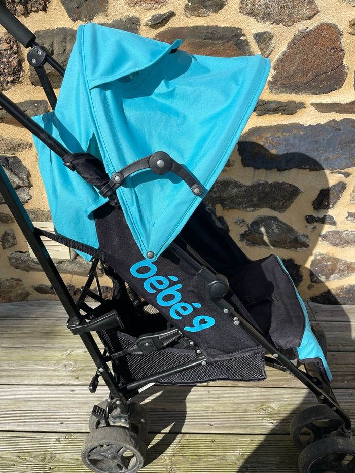 Poussette canne bleu turquoise - Baya 2 - Bébé 9 - photo numéro 2