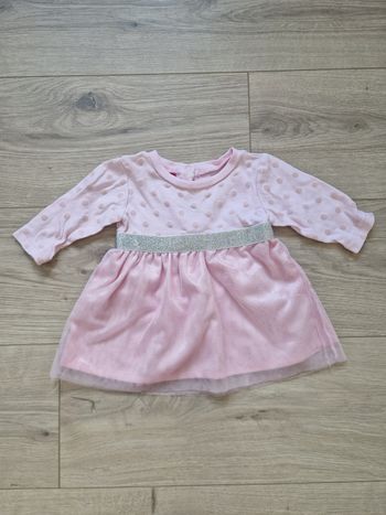 Robe en tulle rose Tissaia 3 mois