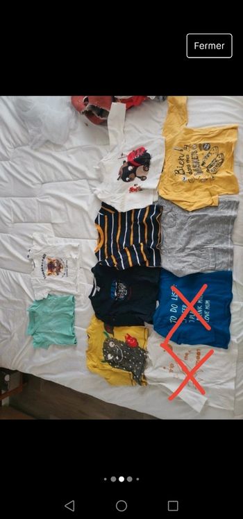Lot vêtements 12 mois