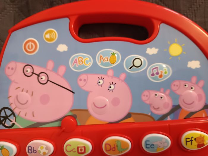 VTech Tablette Peppa Pig Mon Abécédaire 2-4 ans - photo numéro 2