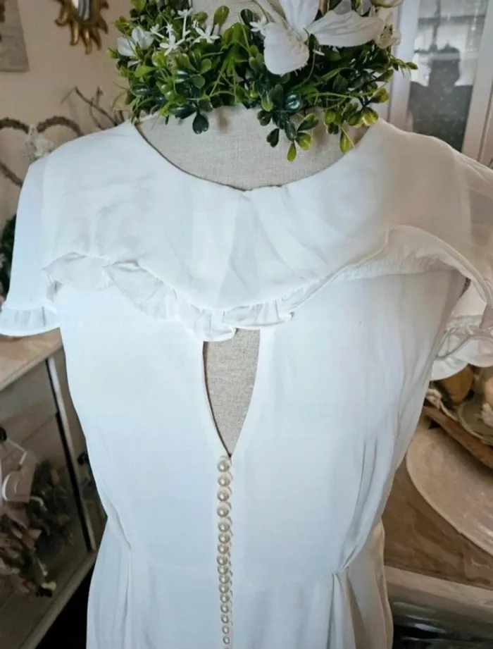 Robe bohème chic ou robe de mariée Blooshop Taille M/L Neuve - photo numéro 6