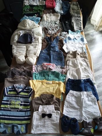 Gros lot de vêtements garçon 6 mois 🌼comme neuf très bon état et bon état