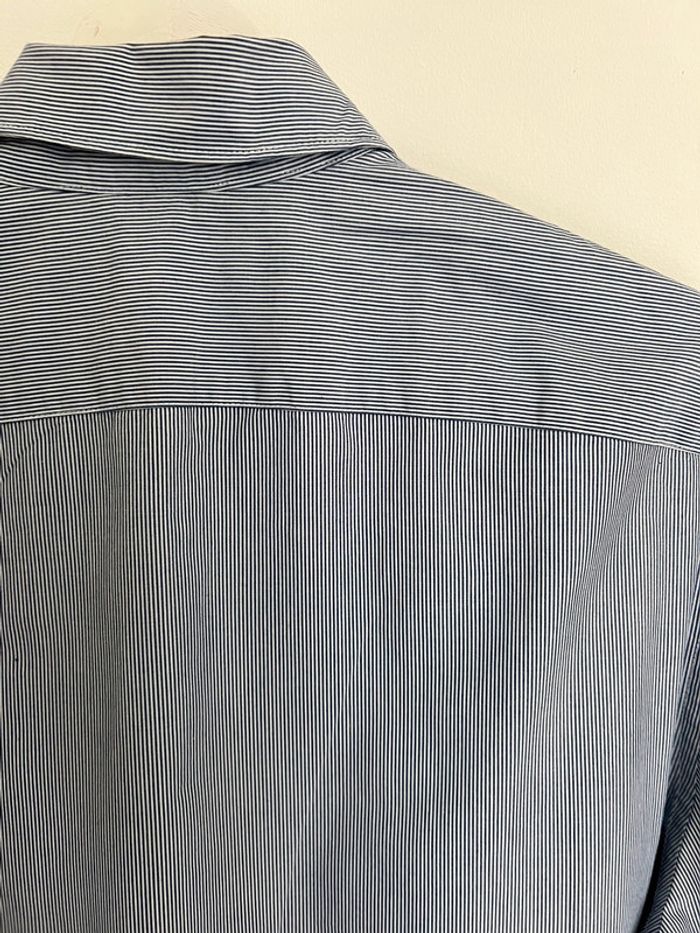 Chemise rayée bleu et blanche Celio M - photo numéro 5