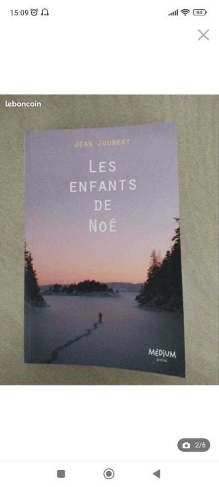 Livre les enfants de Noé
