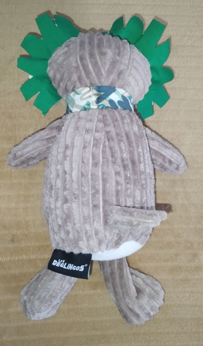 Doudou Peluche Lion Déglingos - photo numéro 2