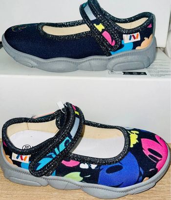 Ballerines à scratch Mickey Weestep t 30