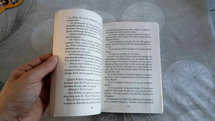 livre poche enfant La troisième vengeance de robert poutifard  jean-claude Mourlevat - photo numéro 2