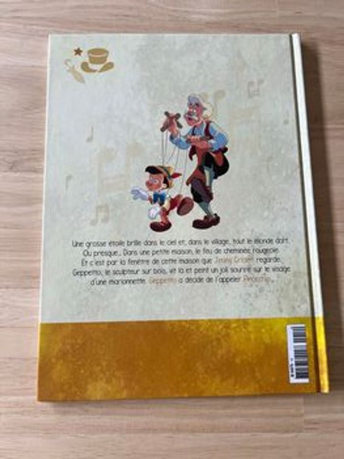 Livre Disney Audiocontes Magiques n°10 – Pinocchio – Bon État (Sans Figurines) - photo numéro 10