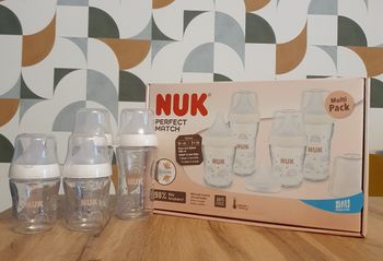 Coffret de biberons en verre Nuk