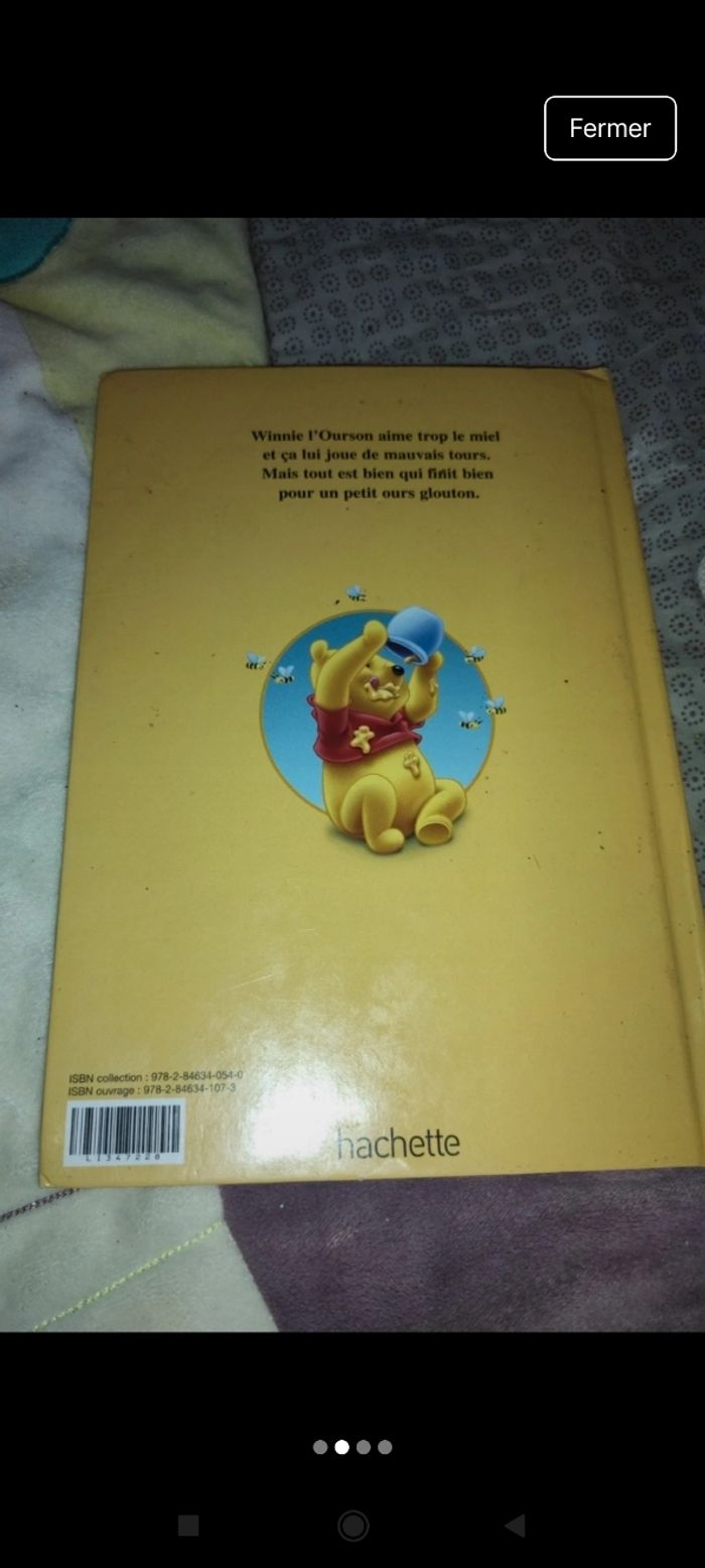 Livre Winnie l'ourson j52 - photo numéro 4