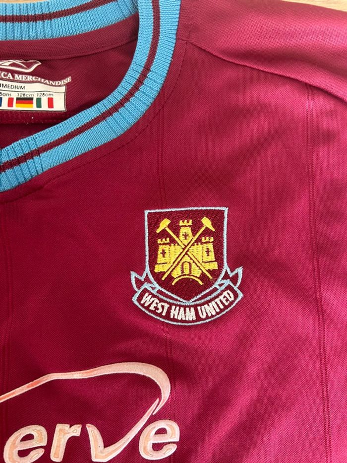 Maillot enfant vintage West Ham United 8 ans (Reebok) - photo numéro 3