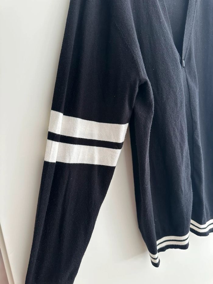 Gilet noir homme taille L fashion nova très bon état - photo numéro 3
