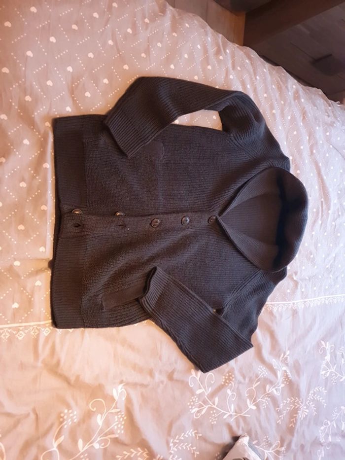 Gilet maille homme