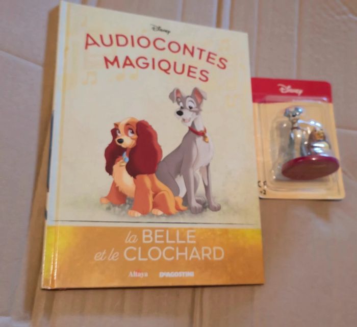 17ėme audioconte magique collection altaya deagostini livre figurine disney audio conte magic