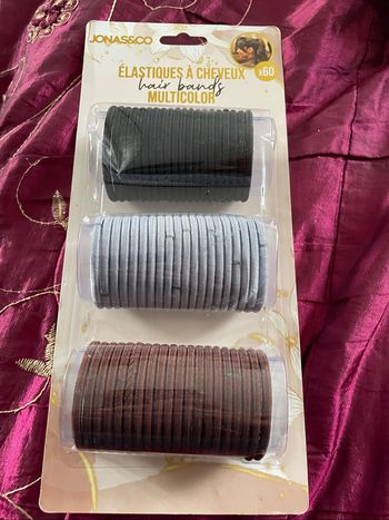 Lot de 60 élastiques