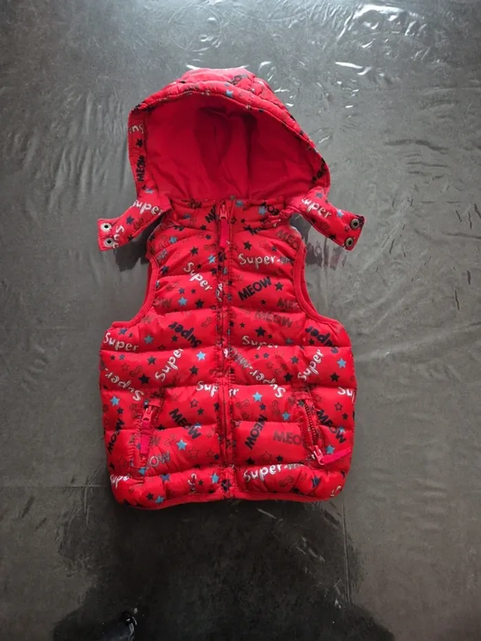 Manteau doudoune coupe-vent bébé - photo numéro 2