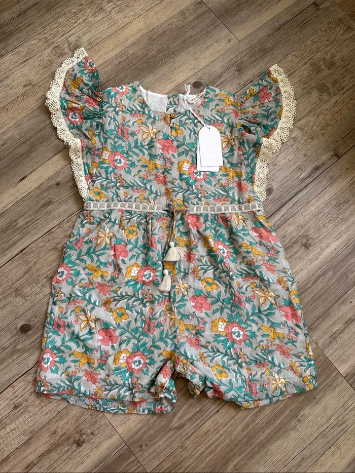 Combishort 6 ans fleurs Louise Misha