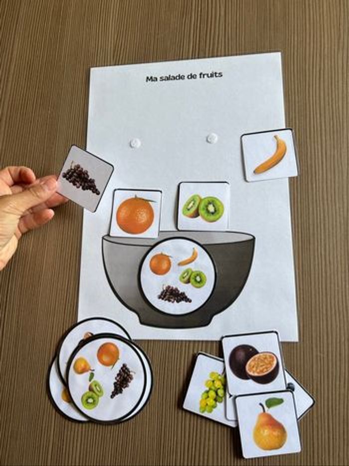 Activité enfant salade de fruits - photo numéro 2
