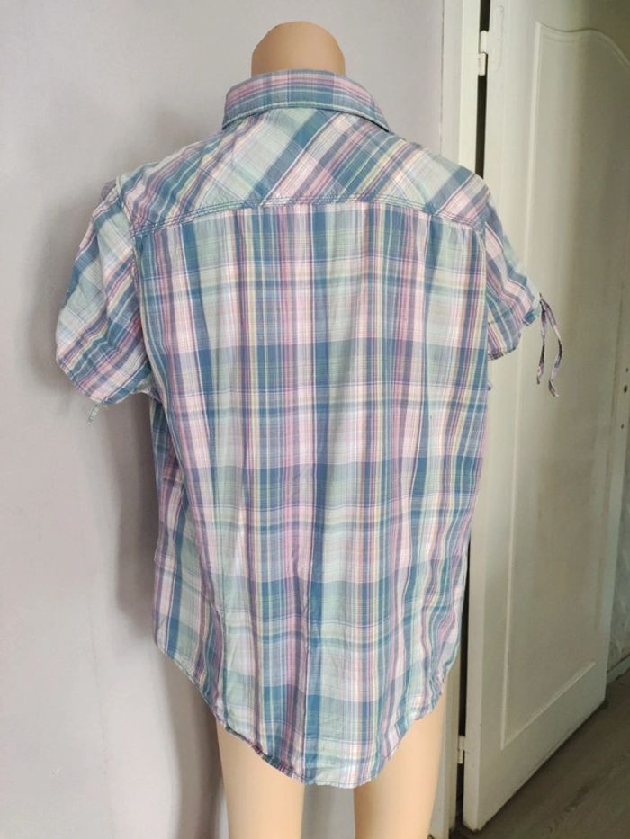 Chemise manches courtes sosoire coton - photo numéro 6