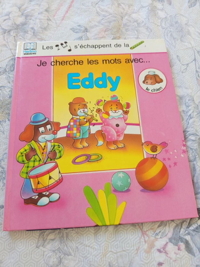 Livre je cherche les mots avec eddy