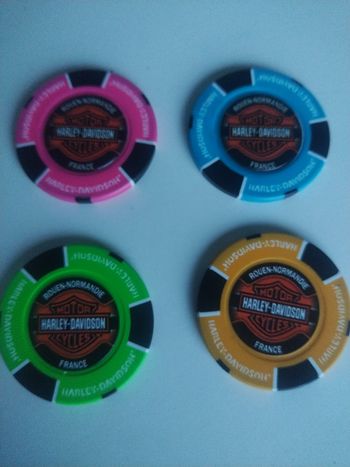 Jeton de poker Harley Davidson neuf