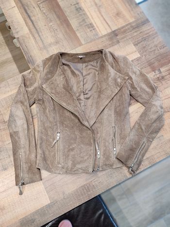 Veste perfecto Croute de cuir Taille 36/38 Grain de malice