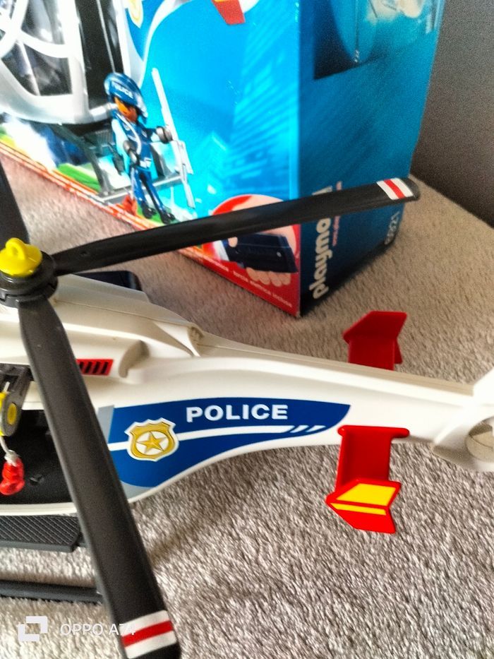 Playmobil 🧡 Hélicoptère de police - photo numéro 4