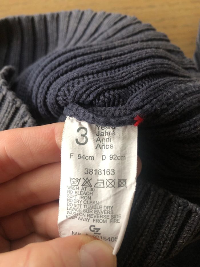 Pull marine 3 ans 3 Pommes - photo numéro 3