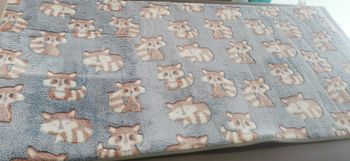 Plaid phosphorescent et tapis phosphorescent dimensions 70x140cm home creation 