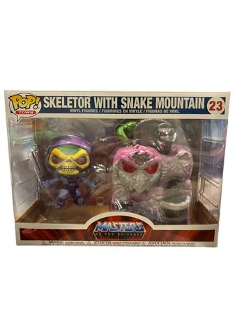 Figurine Funko Pop Masters Of The Universe Skeletor With Snake Mountain 23 neuf