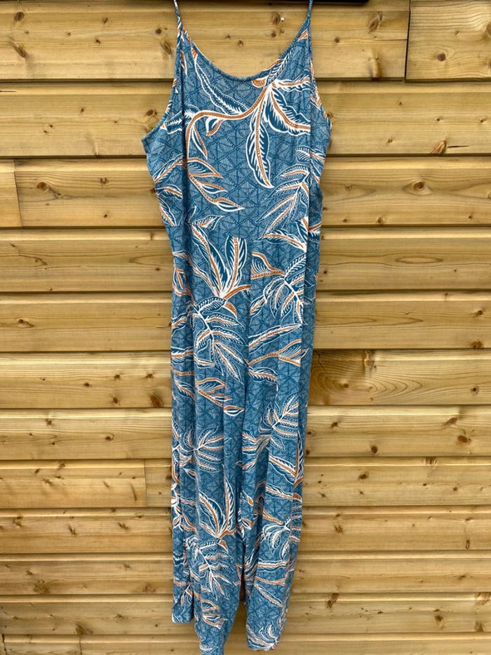 Combinaison pantalon légère fine bretelle motif feuille - Lightweight jumpsuit-Primark taille 44