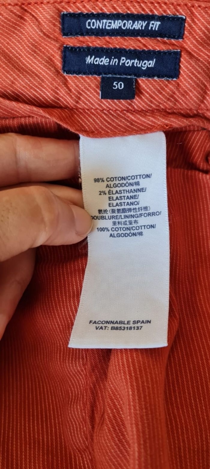 Pantalon droit chino Façonnable - photo numéro 5