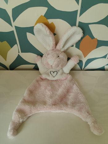 Doudou plat lapin la chaise longue 
