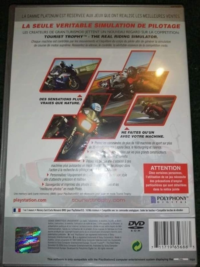 Jeu PS2 Tourist Trophy - photo numéro 2