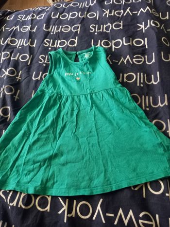 Robe verte 