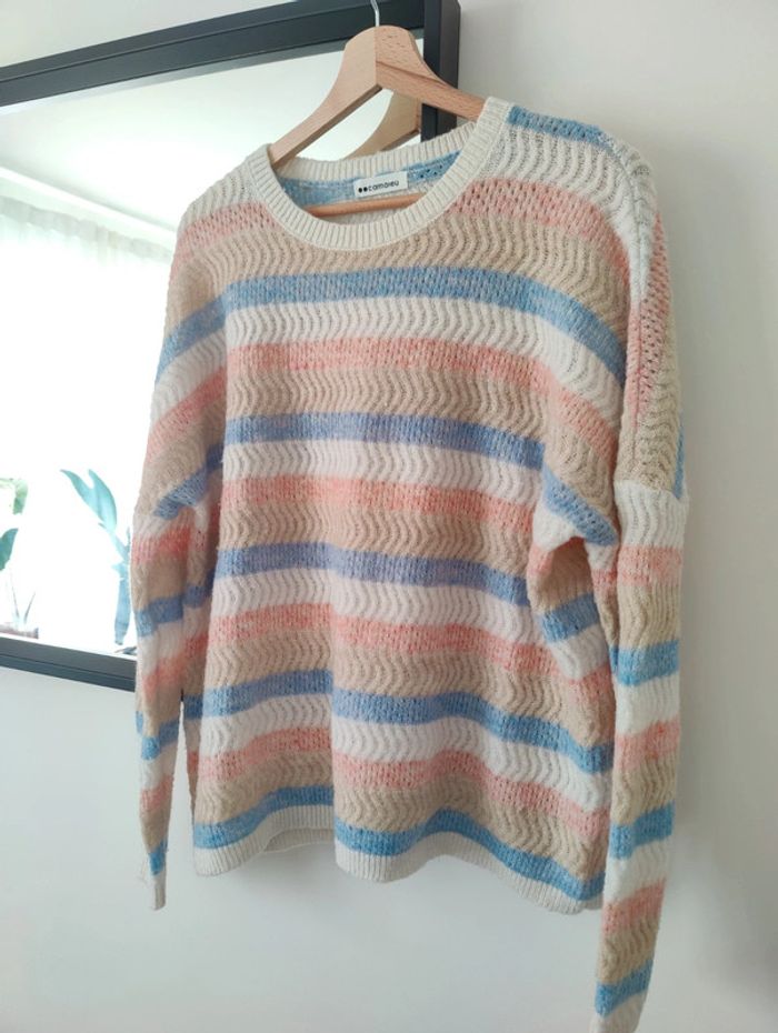 Pull Camaïeu couleurs pastel