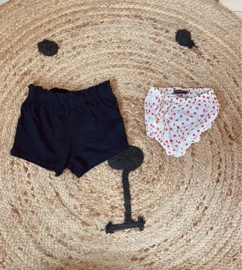Short et culotte bébé 6/9M