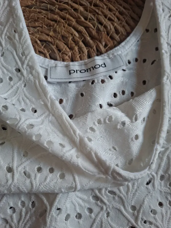 T shirt blanc Promod - photo numéro 4