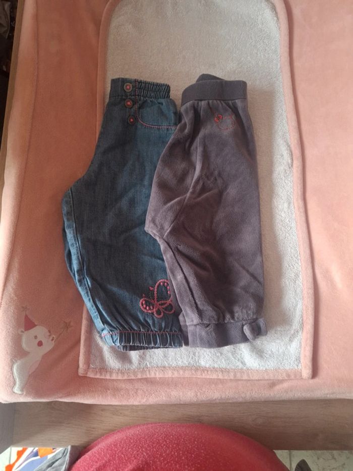 Lot pantalon 9 mois