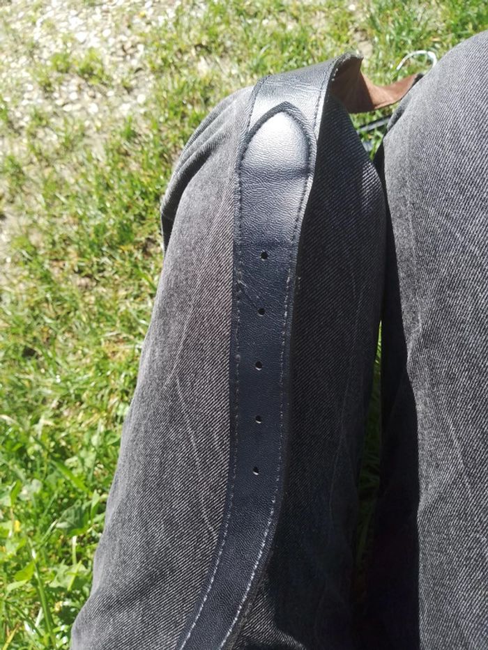 Ceinture marron en velours - photo numéro 6