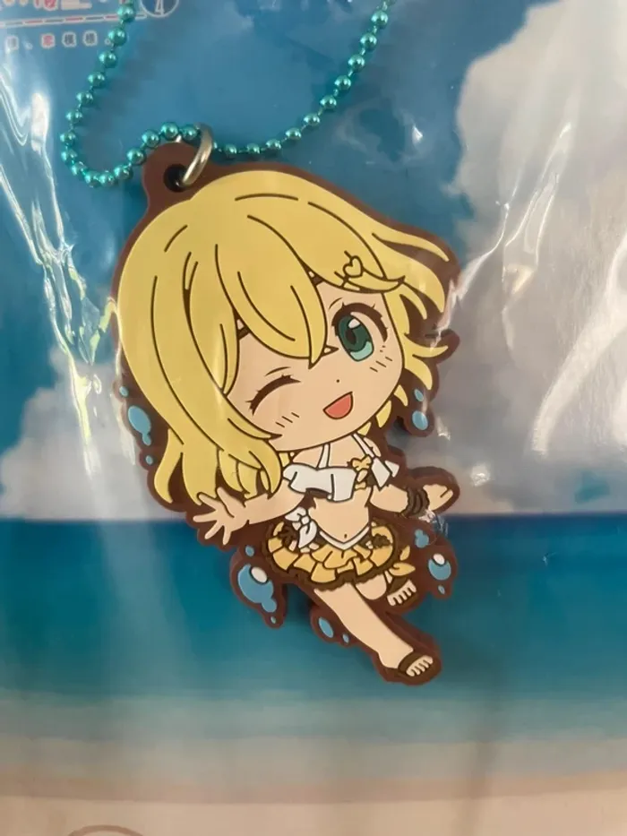 Rent-A-Girlfriend – Porte-clés caoutchouc Nanami Mami Summer Version Ichiban Kuji Manzokudo 4 7 cm - photo numéro 2