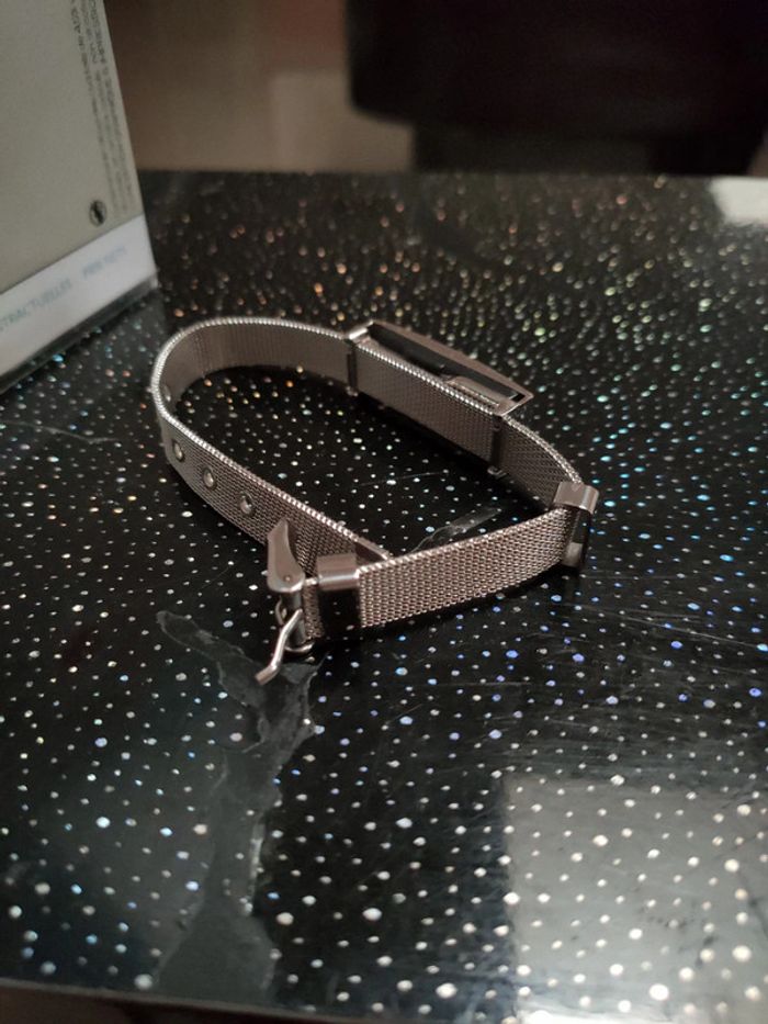 Bracelet en argent inoxydable avec USB 4GB - photo numéro 3