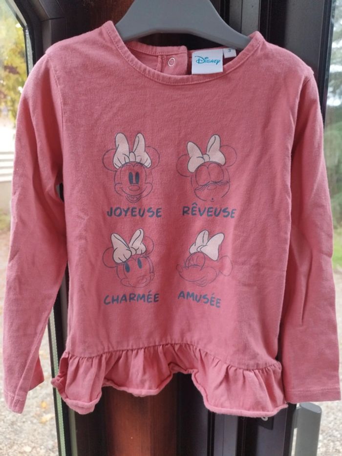 T-shirt Minnie Disney 3ans