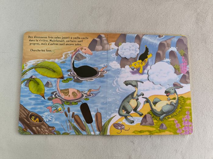 Livre Où es-tu petit dinosaure Usborne - photo numéro 5